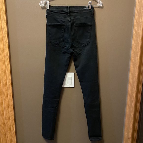 Citizens of Humanity High Rise Skinny Black Jeans - Size 27 - Picture 2 of 6